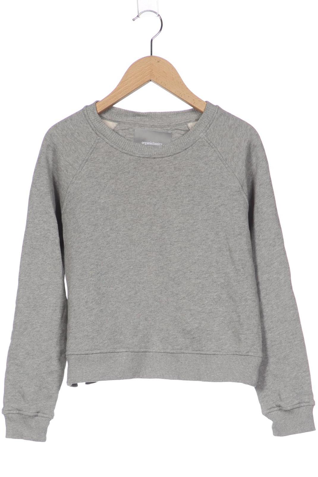 Organic Basics Damen Sweatshirt, grau von Organic Basics