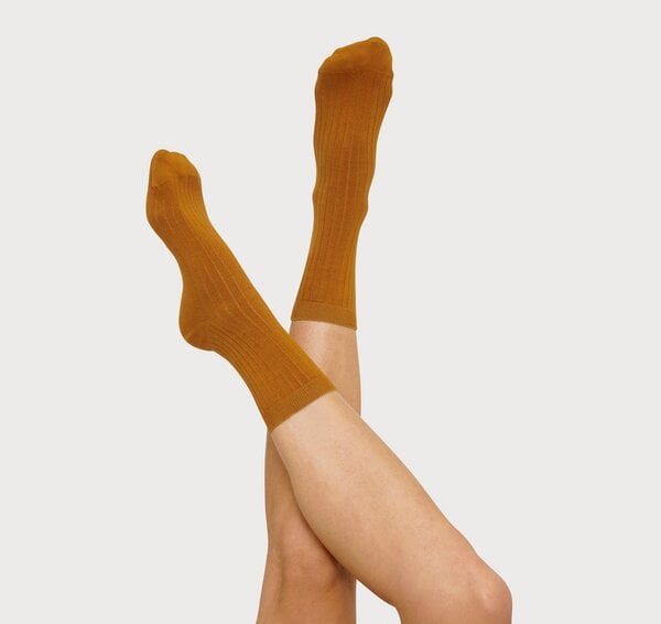 Organic Basics Rib Socks 2 - Pack von Organic Basics