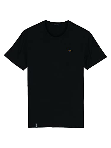 Organic Monkey Regular Fit T-Shirt Black L von Organic Monkey