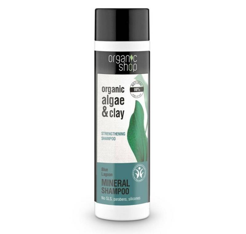 Organic Shop Haarshampoo Algae Strenghtening Champu Anti-Caida 200ml von Organic Shop