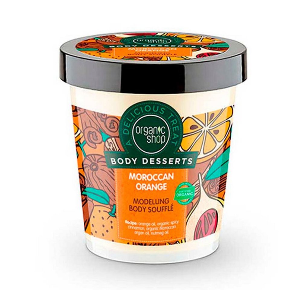 Organic Shop Körperpflegemittel Moroccan Orange Body Souffle 450ml von Organic Shop