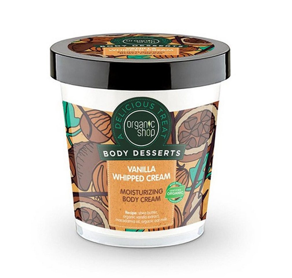 Organic Shop Körperpflegemittel Vanilla Crema Corporal Suavizante 450ml von Organic Shop
