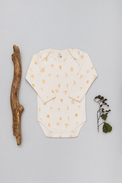 Organic by Feldman Baby Body langarm Bio-Baumwolle Interlock GOTS von Organic by Feldman