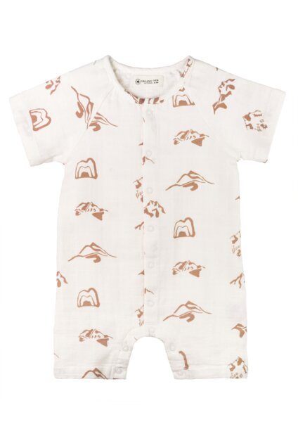 Organic by Feldman Bio-Musselin Baby Strampler "Playsuit" Spieler Kurz-arm von Organic by Feldman