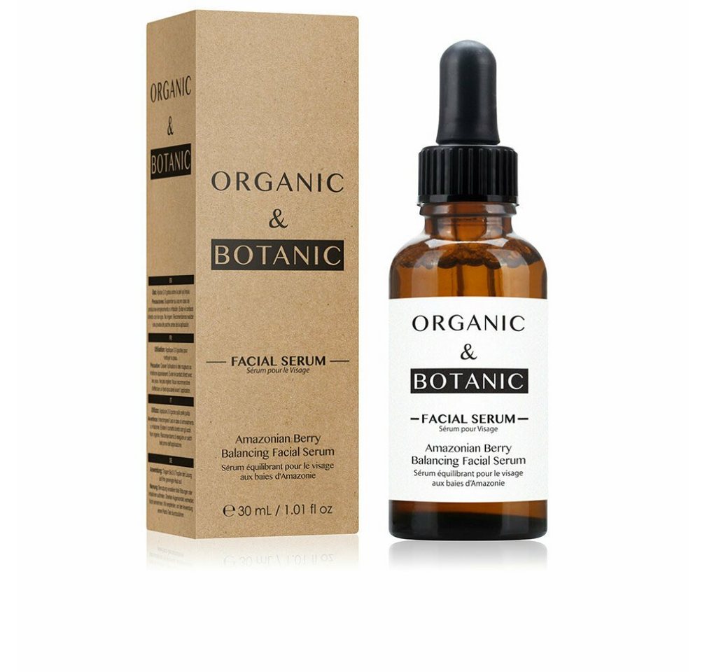 Organic & Botanic Tagescreme Amazonian Berry Balancing Facial Serum 30ml von Organic & Botanic