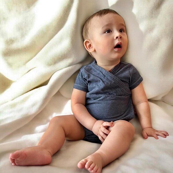 Baby S/S Kimono Body 'OrganicEra' aus Bio-Baumwolle von OrganicEra