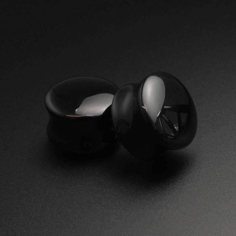 Schwarzer Onyx Double Flare Konvexer Bio Stein Plug | Organic Ohrmesser in Verschiedenen Größen 4 Mm - 16 Schwarzer Onyx Double Flare Konvexer Bio Stein Plug | Organic Ohrmesser in Verschiedenen Größen 4 Mm - 16 von OrganicsPlugShop