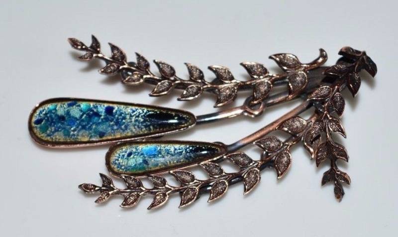 Vintage Matisse Renoir Signiert Große Blaue Emaille Largo Pin Brosche Vintage Matisse Renoir Signiert Große Blaue Emaille Largo Pin Brosche von OrganizedChaosLLCMa