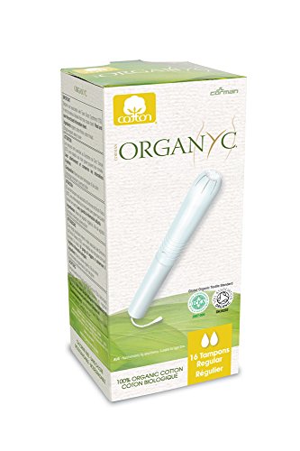 ORGANYC Tampons Regular mit Applikator, 16 Bio von Organyc