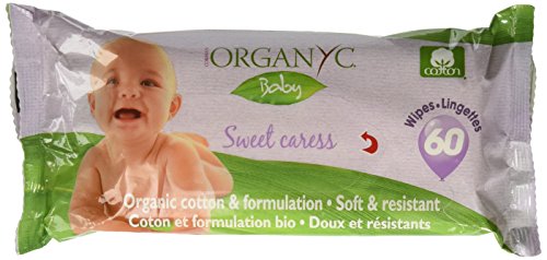 Organyc - Bio-Babytücher Organyc, 60 Stück von Organyc