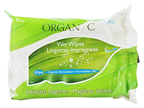 Organyc - Organic Cotton Intimate Hygiene Wet Wipes - 20 Piece(s) by ORGANYC von Organyc