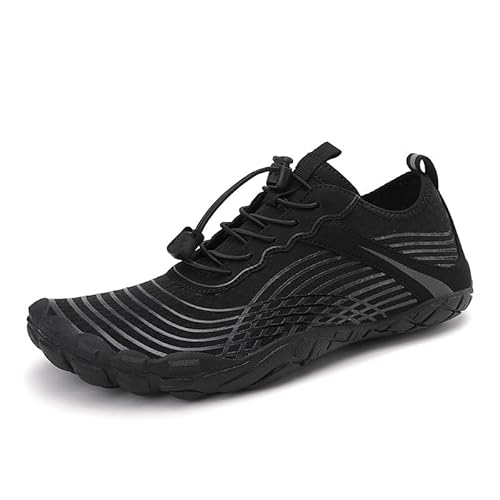 Orgonite Unisex Barfußschuhe für Damen und Herren, Schnell Trocknend Traillaufschuhe, Atmungsaktiv Fitnessschuhe Weich Leicht Badeschuhe mit rutschfest Sohle & Breiter Zehenbox von Orgonite