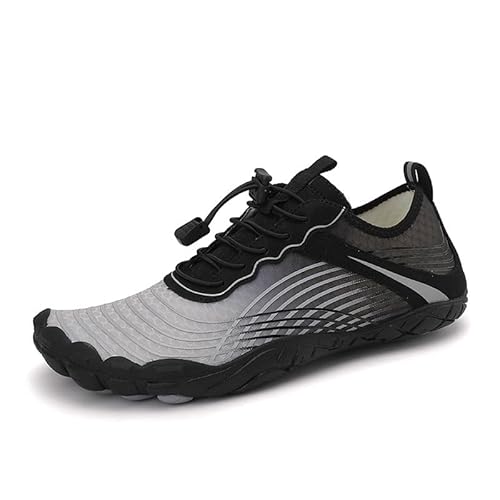 Orgonite Unisex Barfußschuhe für Damen und Herren, Schnell Trocknend Traillaufschuhe, Atmungsaktiv Fitnessschuhe Weich Leicht Badeschuhe mit rutschfest Sohle & Breiter Zehenbox von Orgonite