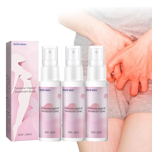 Intim Deo Damen, Intimdeodorant, Intim-Deo-Dorant-Spray Für Frauen, Intimbereich-Spray Für Frauen, Geruchsschutz-Intimbereich-Spray, Kräuterextrakt-Intimspray Zur Geruchs- Und Juckreizlinderung (3PC) von Orgrul
