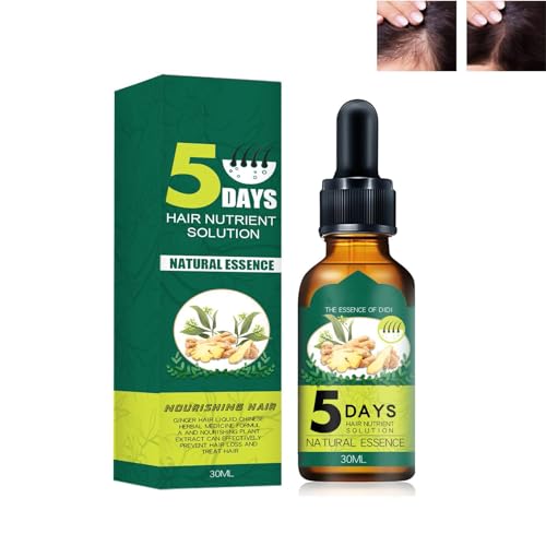 5 Days Ginger Germinal Oil, Hair Growth Serum, Hair Care Product, Fast Hair Growth, Hair Growth & Hair Thickening, Stop Hair Loss, Grow Hair Fast, Hair Loss Treatment for Men & Women (1PC) von Orgrul