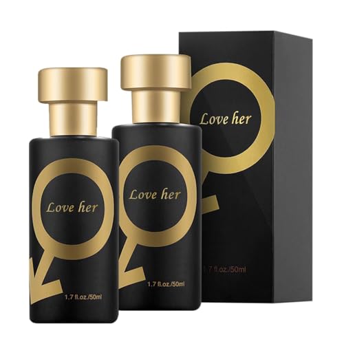 Lure Her Parfüm Herren Pheromon-Parfumm Spray, Love Cologne Pheromon-Parfum für Männer, Die Geheimwaffe für Unwiderstehliche Anziehungskraft (2PC) von Orgrul