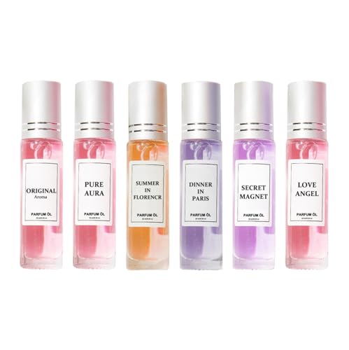Pheromone Parfum Woman, 2025 Neu Pheromone Parfüm Woman Original Scent, Pheromone Düfte von Pheroma, Enhanced Scents Pheromone Perfume Mini Perfume Set (6PC) von Orgrul