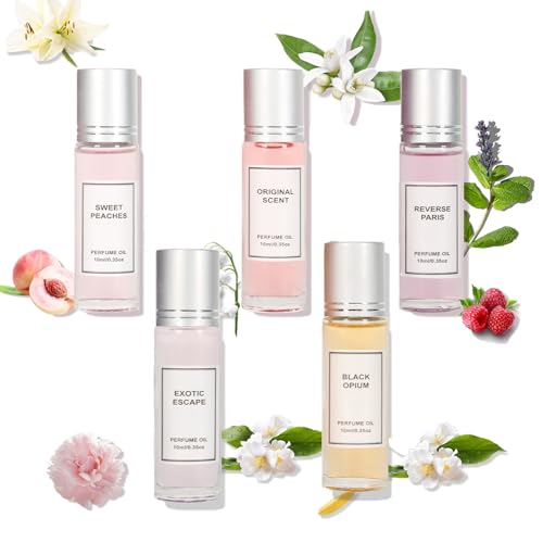 Pheromone Parfum Woman Enhanced Scents Pheromone Perfume Pheromon ParfüM For Women Parfüm für Frauen Scent ParfüM Frauen Perfume (5 Stücke) von Orgrul