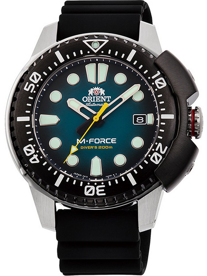Orient Automatikuhr Orient RA-AC0L04L00B M-Force Automatik Herrenuhr 45mm 20ATM Orient RA-AC0L04L00B M-Force Automatik Herrenuhr 45mm 20ATM von Orient