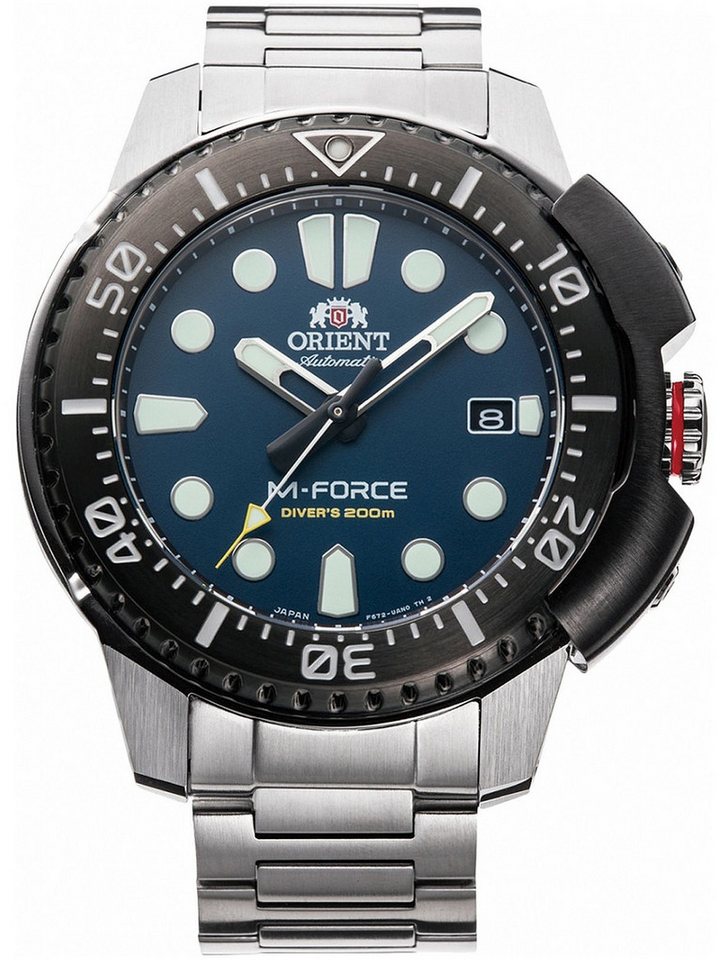 Orient Automatikuhr Orient RA-AC0L07L00B M-Force Automatik Herrenuhr 45mm 20ATM Orient RA-AC0L07L00B M-Force Automatik Herrenuhr 45mm 20ATM von Orient