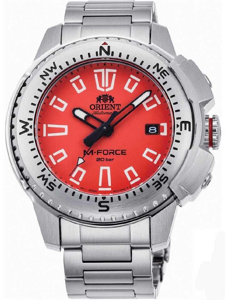 Orient Automatikuhr Orient RA-AC0N02Y10B M-Force Automatik Herrenuhr 45mm 20ATM Orient RA-AC0N02Y10B M-Force Automatik Herrenuhr 45mm 20ATM von Orient