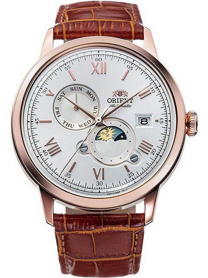 Orient Automatikuhr Orient RA-AK0801S30B Sun and Moon Automatik Herrenuhr 41mm 3ATM Orient RA-AK0801S30B Sun and Moon Automatik Herrenuhr 41mm 3ATM von Orient