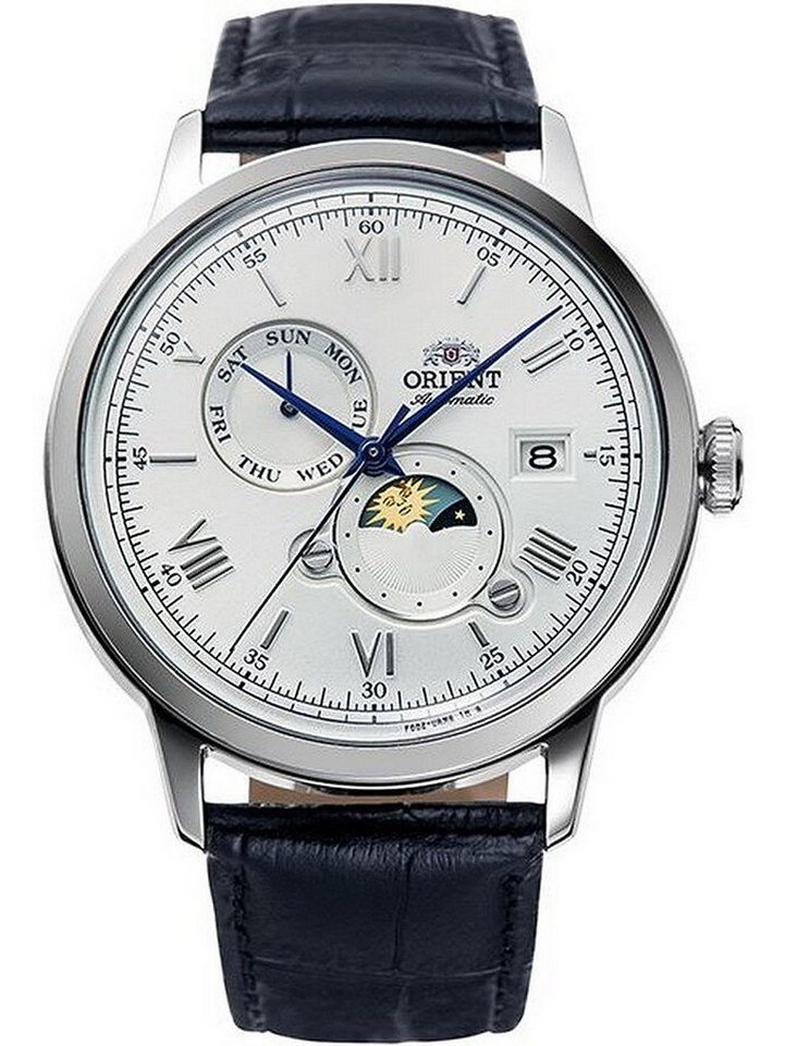 Orient Automatikuhr Orient RA-AK0802S30B Sun and Moon Automatik Herrenuhr 41mm 3ATM Orient RA-AK0802S30B Sun and Moon Automatik Herrenuhr 41mm 3ATM Orient Automatikuhr Orient RA-AK0802S30B Sun and Moon Automatik Herrenuhr 41mm 3ATM Orient RA-AK0802S30B Sun and Moon Automatik Herrenuhr 41mm 3ATM von Orient