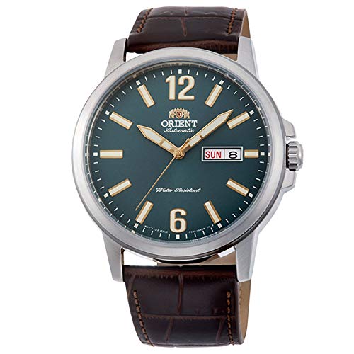 Orient Herren Analog Automatik Uhr mit Leder Armband RA-AA0C06E19B von Orient
