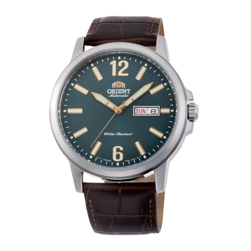 Orient Herren Analog Automatik Uhr mit Leder Armband RA-AA0C06E19B von Orient