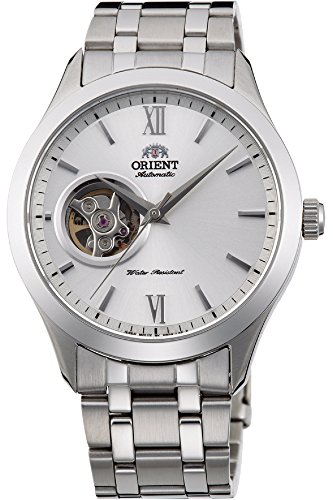 Orient Unisex Erwachsene Analog Automatik Uhr mit Edelstahl Armband FAG03001W0 von Orient