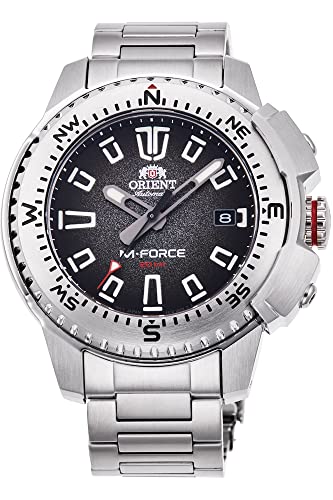 Orient Herren Analog Automatik Uhr mit Edelstahl Armband RA-AC0N01B10B von Orient