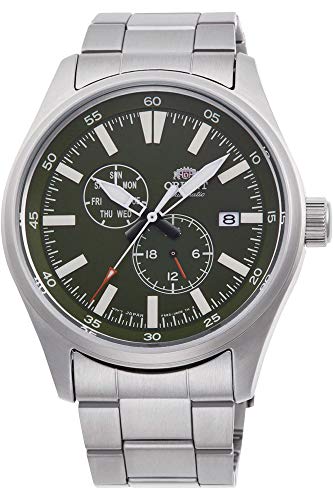 Orient Herren Analog Automatik Uhr mit Edelstahl Armband RA-AK0402E10B von Orient