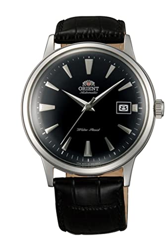 Orient Unisex Erwachsene Analog Automatik Uhr mit Leder Armband FAC00004B0 von Orient