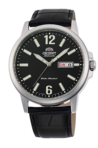 Orient Herren Analog Automatik Uhr mit Leder Armband RA-AA0C04B19B von Orient