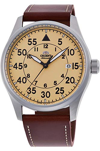Orient Herren Analog Automatik Uhr mit Leder Armband RA-AC0H04Y10B von Orient
