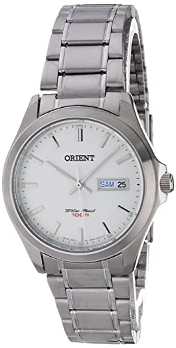 Orient Herren. Analog Quarz Uhr mit Edelstahl Armband FUG0Q004W6 von Orient
