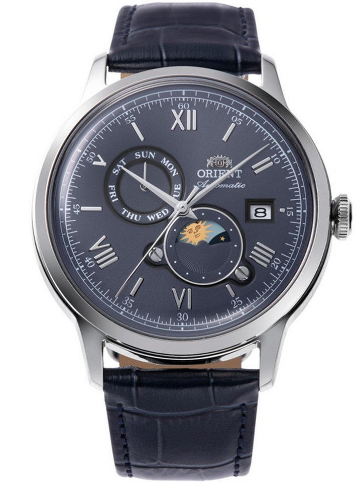 Orient Quarzuhr Orient RA-AK0806L30B Herrenuhr Bambino Sun & Moon 41mm 3ATM Orient RA-AK0806L30B Herrenuhr Bambino Sun & Moon 41mm 3ATM Orient Quarzuhr Orient RA-AK0806L30B Herrenuhr Bambino Sun & Moon 41mm 3ATM Orient RA-AK0806L30B Herrenuhr Bambino Sun & Moon 41mm 3ATM von Orient
