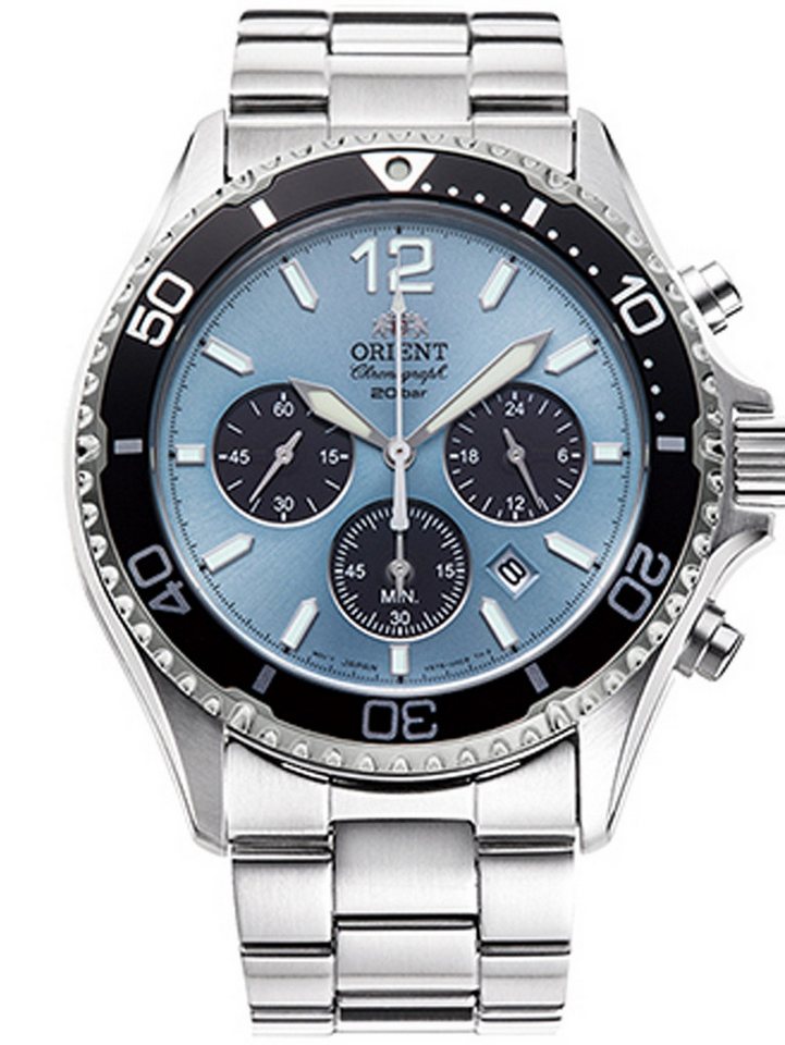 Orient Quarzuhr Orient RA-TX0206L10B Herrenuhr Mako Solar Chronograph 43mm 20ATM Orient RA-TX0206L10B Herrenuhr Mako Solar Chronograph 43mm 20ATM von Orient