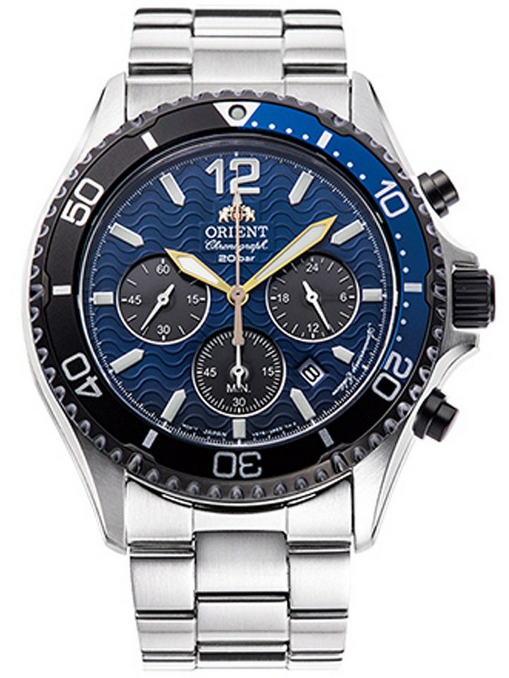 Orient Quarzuhr Orient RA-TX0208L10B Herrenuhr Mako Solar Chronograph Limited Edition Orient RA-TX0208L10B Herrenuhr Mako Solar Chronograph Limited Edition 43mm 20ATM von Orient