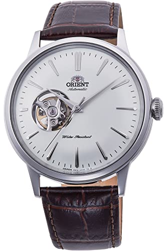 Orient Unisex Erwachsene Analog Automatik Uhr mit Leder Armband RA-AG0002S10B von Orient