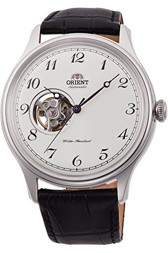 Orient Unisex Erwachsene Analog Automatik Uhr mit Leder Armband RA-AG0014S10B von Orient