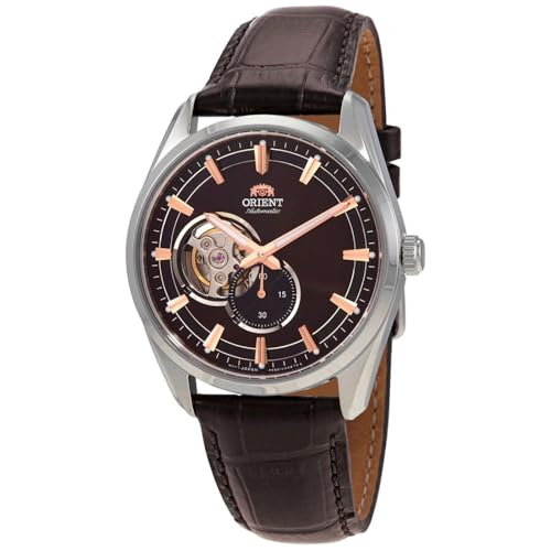 Orient Unisex Erwachsene Analog Automatik Uhr mit Leder Armband RA-AR0005Y10B von Orient