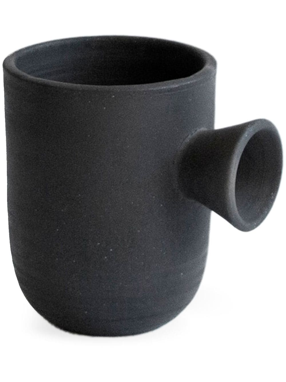 Origin Made Charred Cup Tonvase 13cm - Schwarz von Origin Made