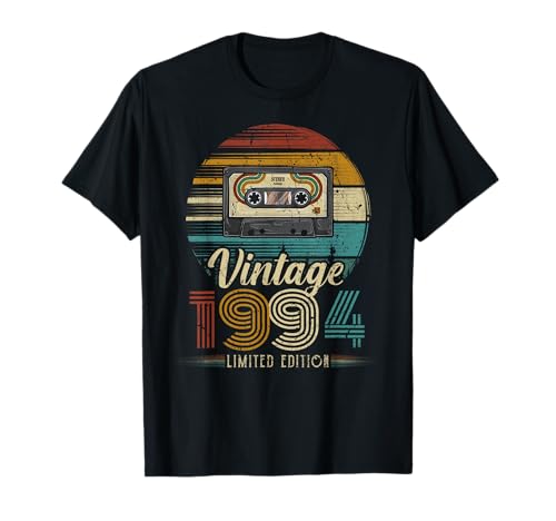 1994 Vintage Geburtstag Retro Vintage Männer Frauen Geschenk T-Shirt von Original 1994 Geburtstag Legende Mann Frau Deko
