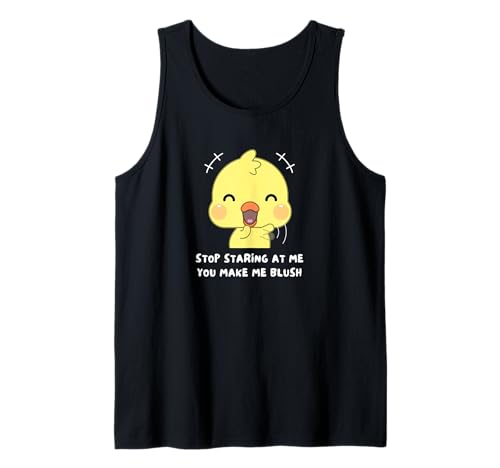 Hör auf mich anzustarren Du lässt mich erröten Süßes Mädchen Tank Top Hör auf mich anzustarren Du lässt mich erröten Süßes Mädchen Tank Top von Original Cheddar
