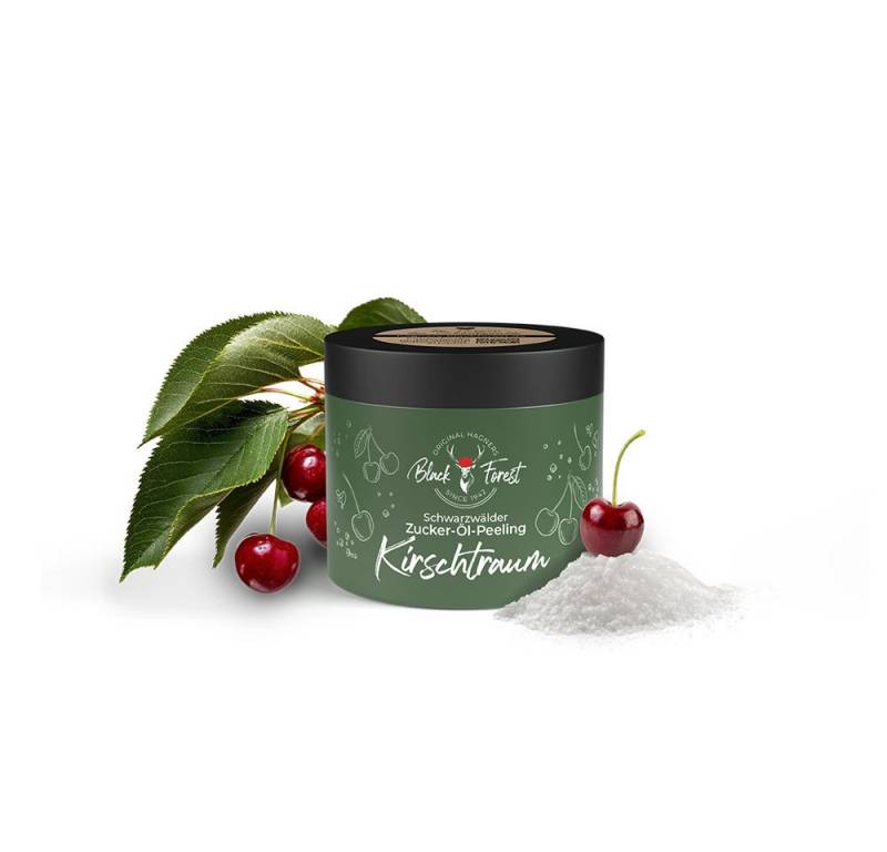 Original Hagners Black Forest Körperpeeling Zucker-Öl-Peeling Kirschtraum von Original Hagners Black Forest