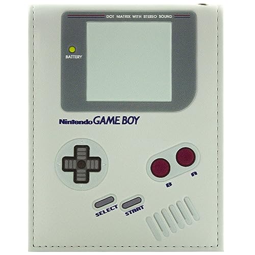 Game Boy Original Handheld-Konsolen-Stil Geldbörse/Geldbeutel Zweifach ID & Kartenhalter, Grau Game Boy Original Handheld-Konsolen-Stil Geldbörse/Geldbeutel Zweifach ID & Kartenhalter, Grau von Original Hardware