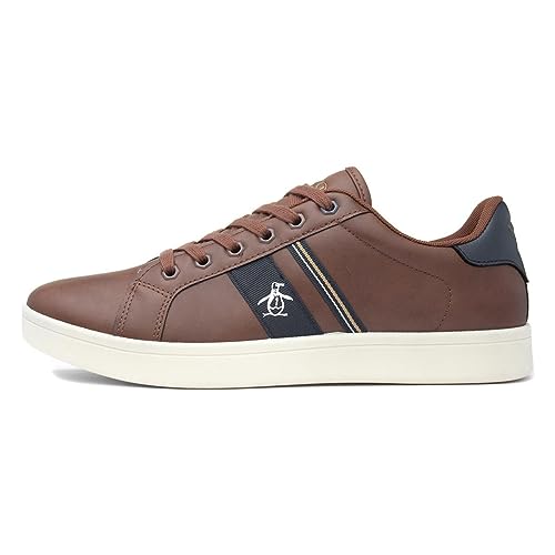 ORIGINAL PENGUIN Herren Steadman Sneaker, Hautfarben, 42 2/3 EU von Original Penguin