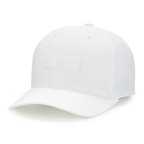 Original Penguin Core Tonal Logo Patch verstellbare Snapback Mütze, Helles Weiß, Einheitsgröße von Original Penguin