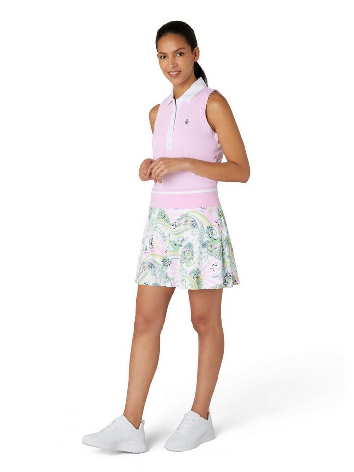 Original Penguin Golfrock Penguin Golf Groovy Pete Print 16″ Volant-Golfskort Damen (1-tlg) dehnbare und feuchtigkeitsableitende Eigenschaften von Original Penguin